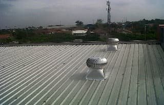 Pemasangan Turboair Turbine Ventilator proyek 41